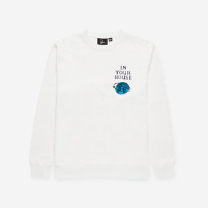 by Parra Systems Logo Crewneck - White