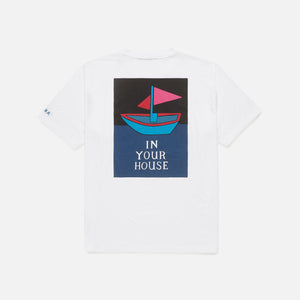 by Parra Paper Boat House Tee - White