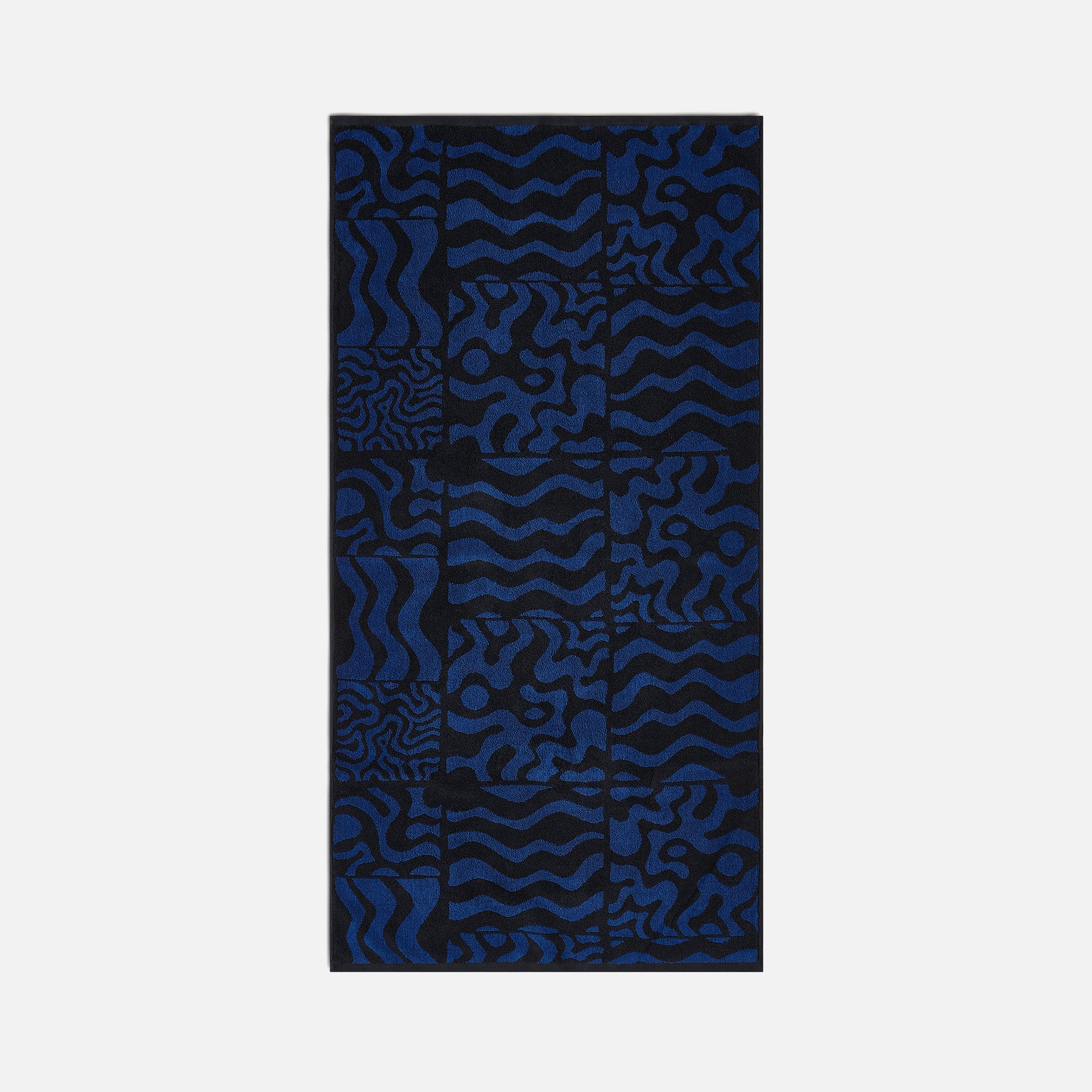 by Parra Duo Gem Stone Towel Set 2 Pack - Blue