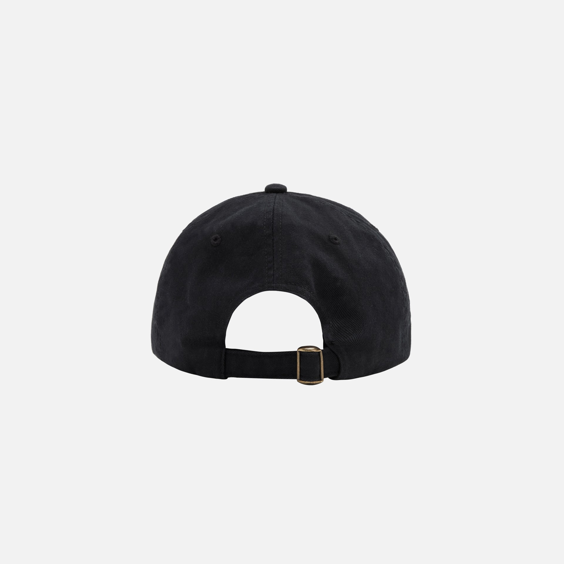 by Parra Signature Logo Washed 6 Panel Hat - Charcoal Grey