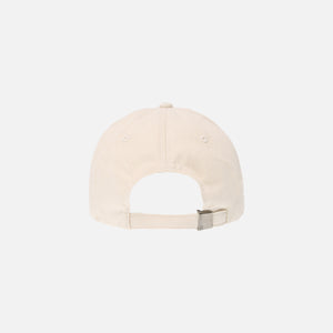 by Parra Striped Flag 6 Panel Hat - Off White