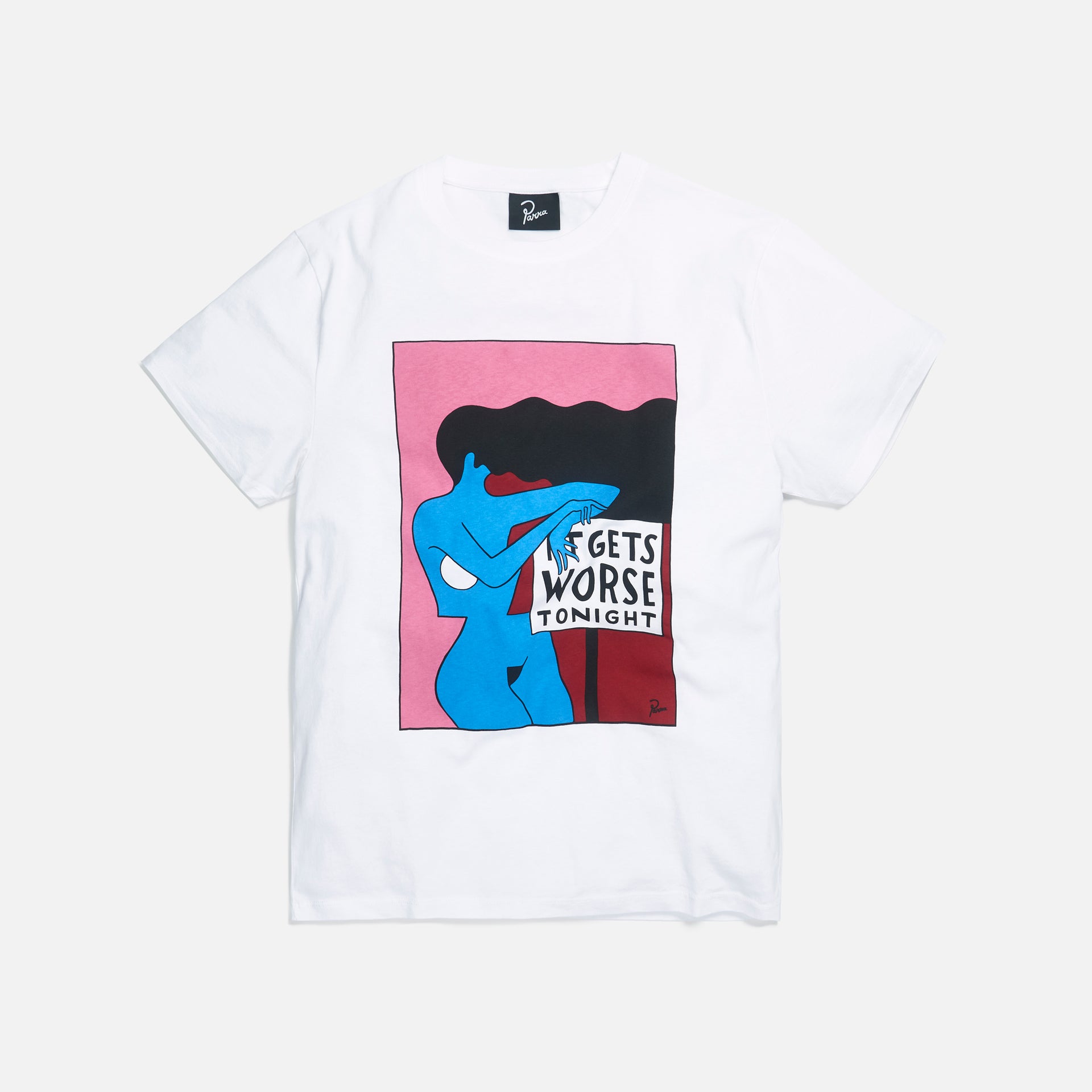 by Parra It Gets Worse Tee - White