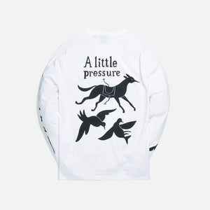 by Parra A Little Pressure L/S Tee - White