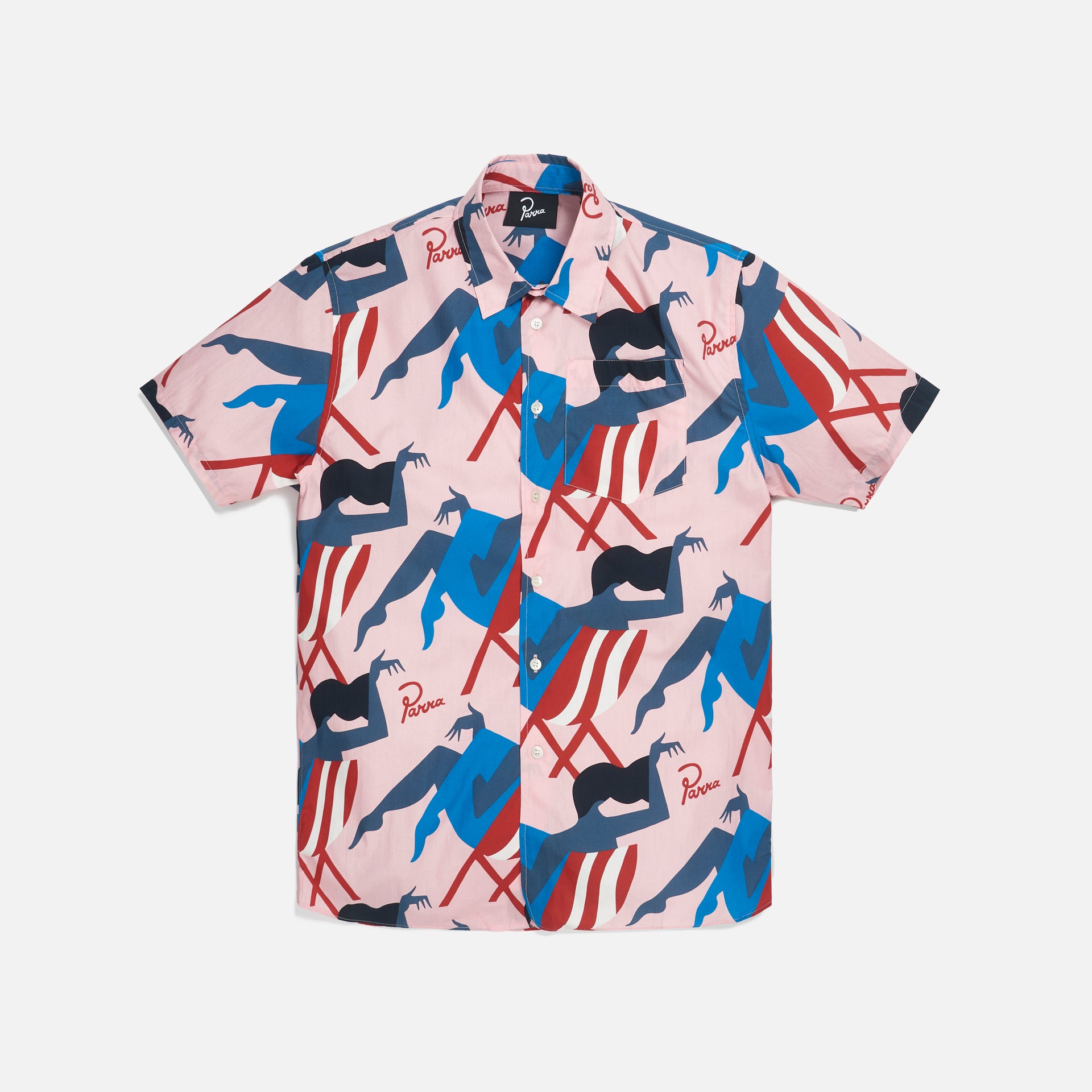 by Parra Madame Beach Shirt - Pink