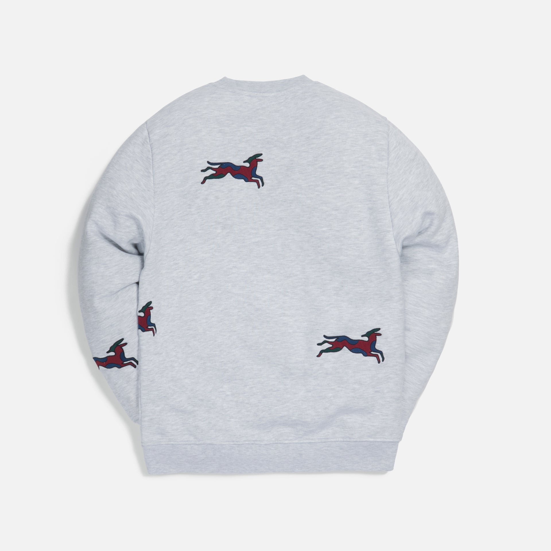 by Parra Jumping Fox Crewneck - Ash Grey