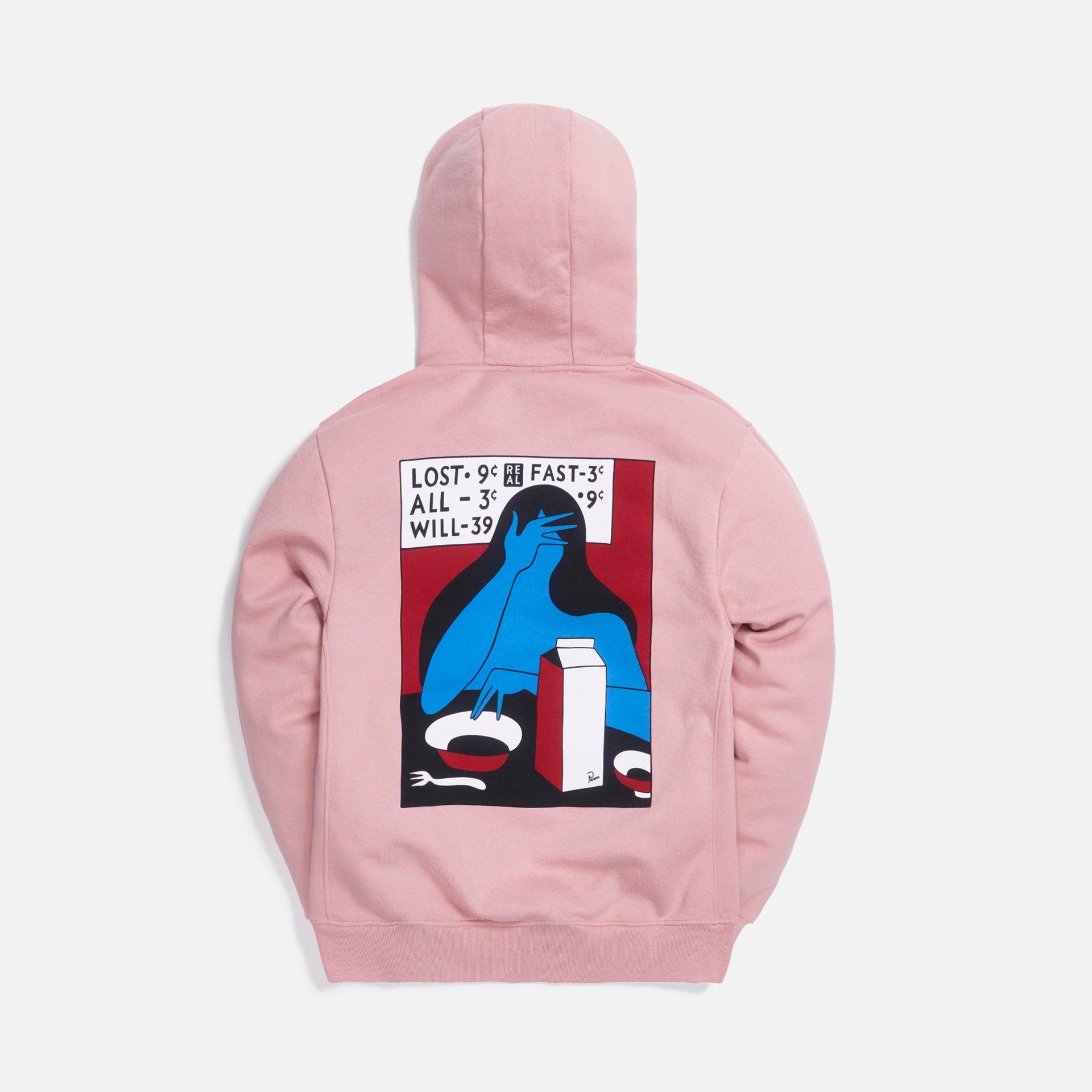 by Parra Lost All Will Fast Hooded Sweatshirt - Pink