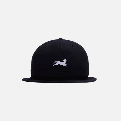 by Parra Jumping Fox Bell Bucket Hat - Black