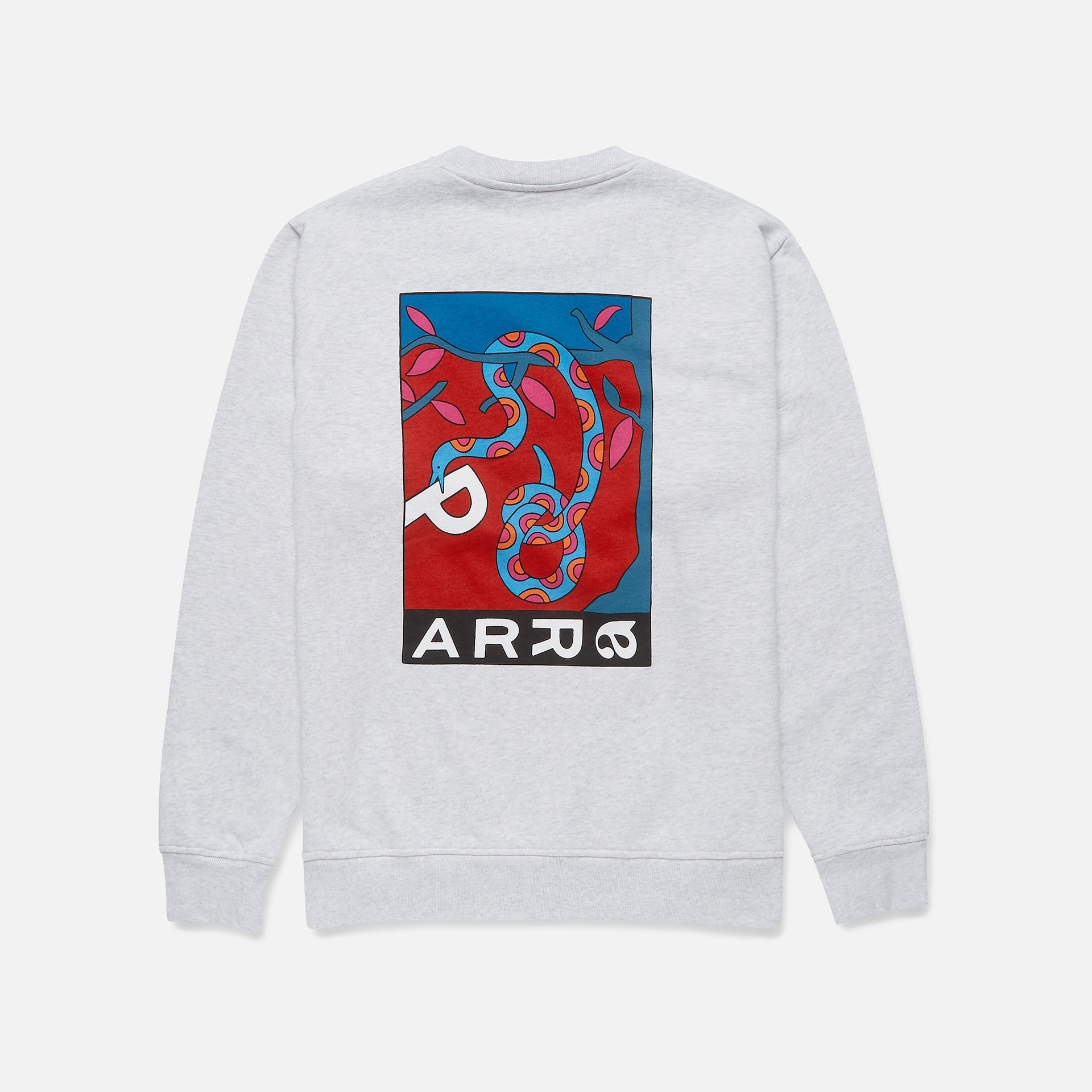 by Parra Eve’s Garden Crewneck - Ash Grey