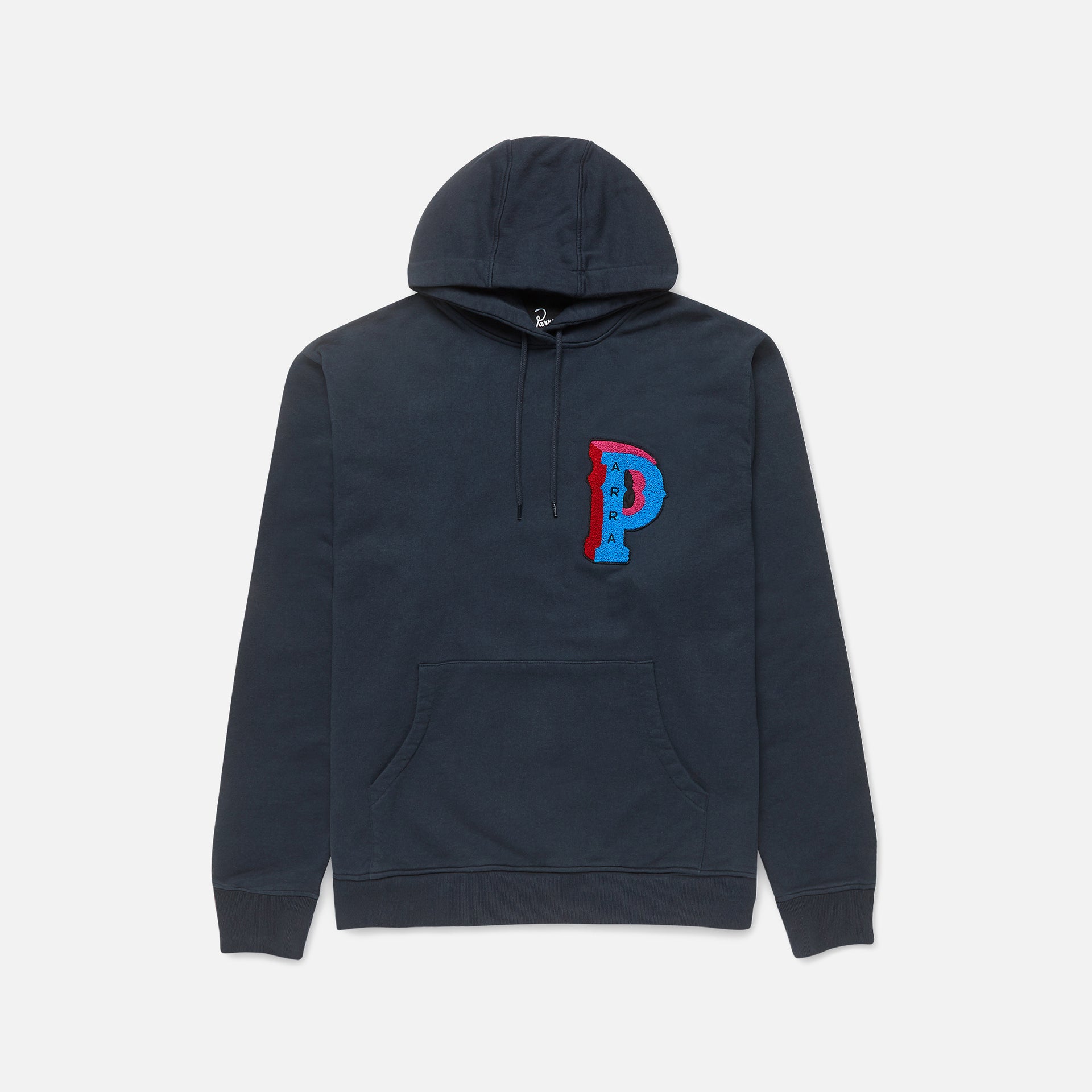 by Parra Dropped Out Hooded Sweatshirt - Navy