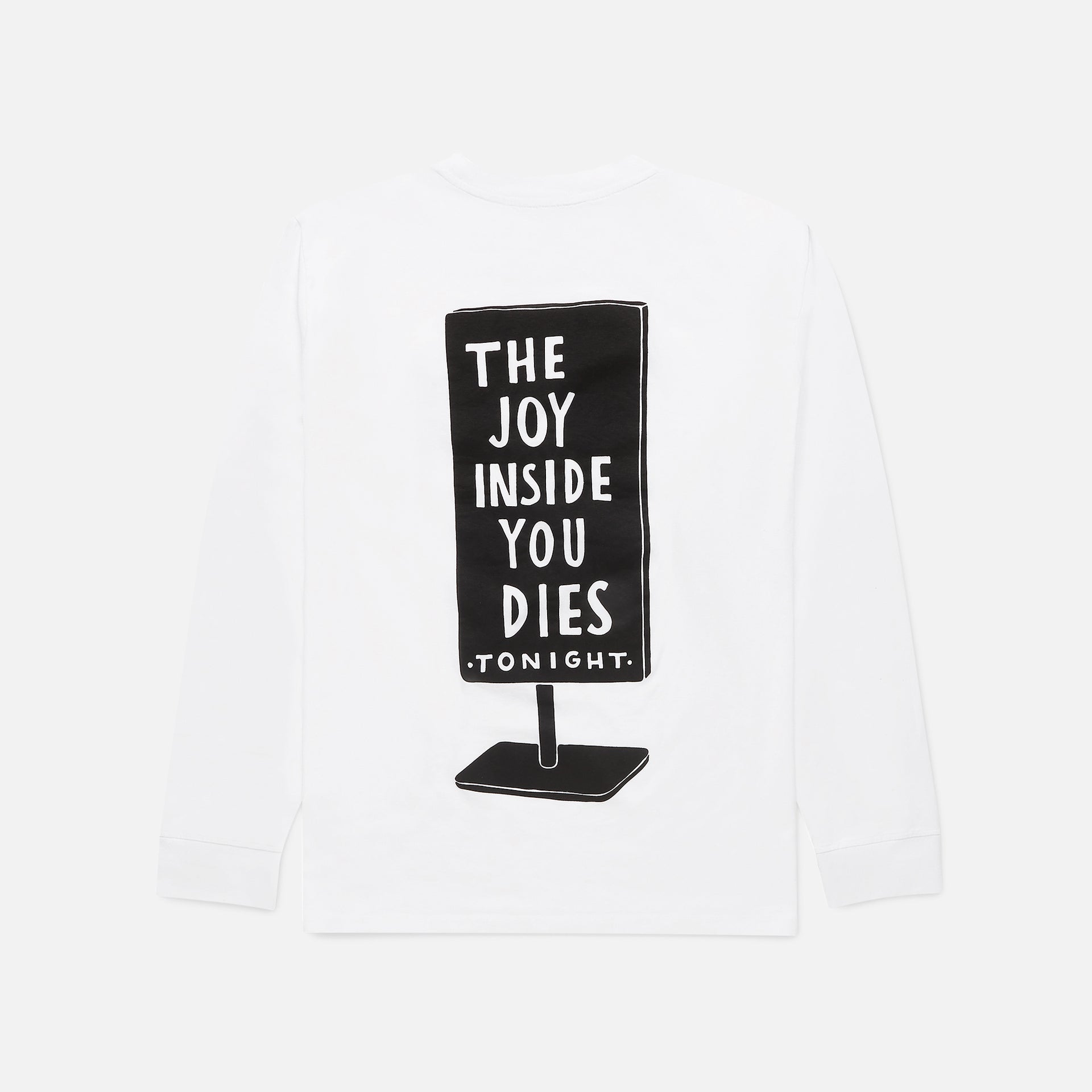 by Parra Joy Inside L/S Tee - White