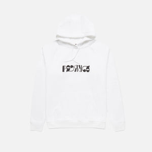 by Parra Fancy Logo Hooded Sweatshirt - White