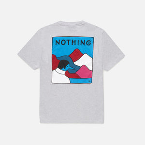 by Parra Nothing Tee - Ash Grey
