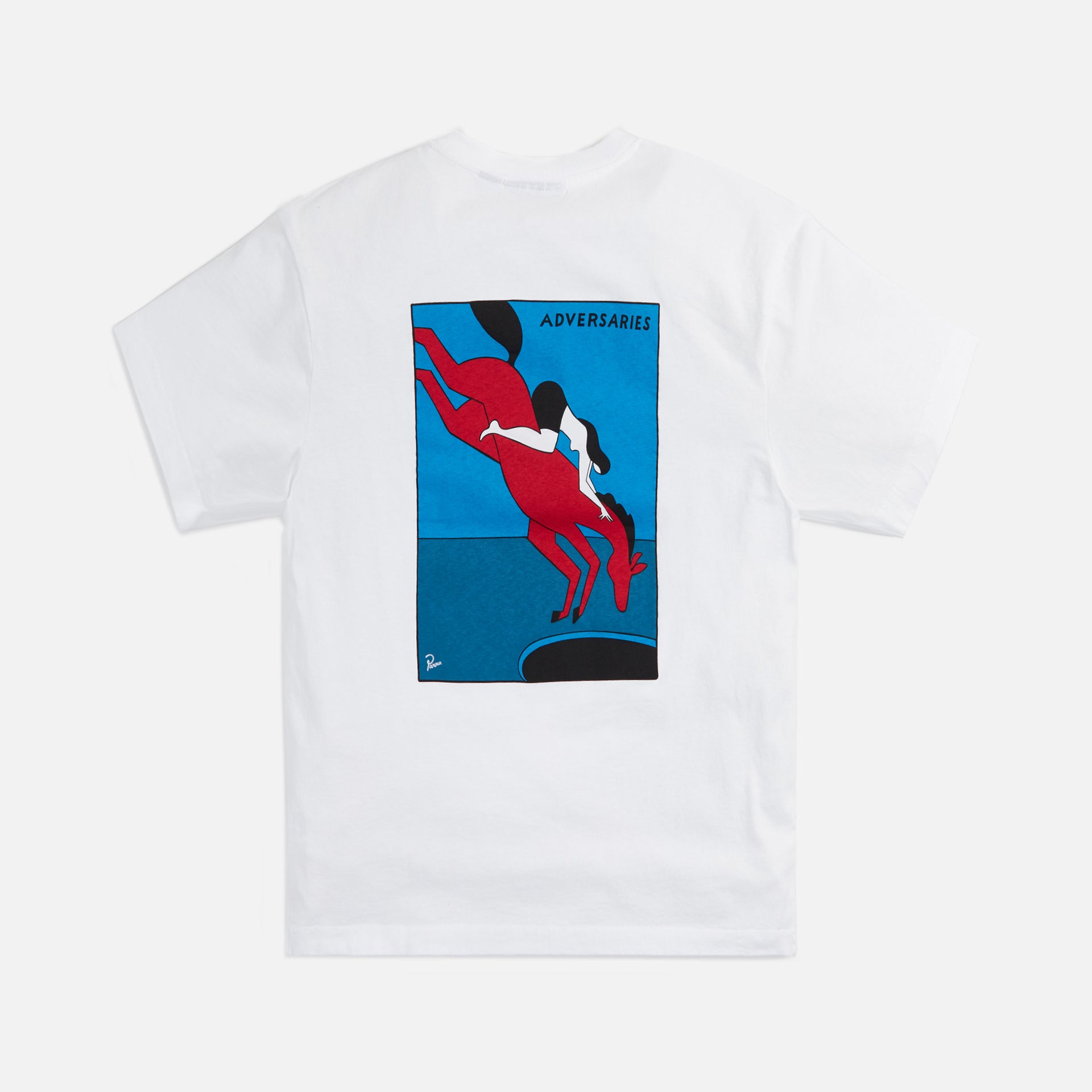 by Parra Adversaries Tee - White