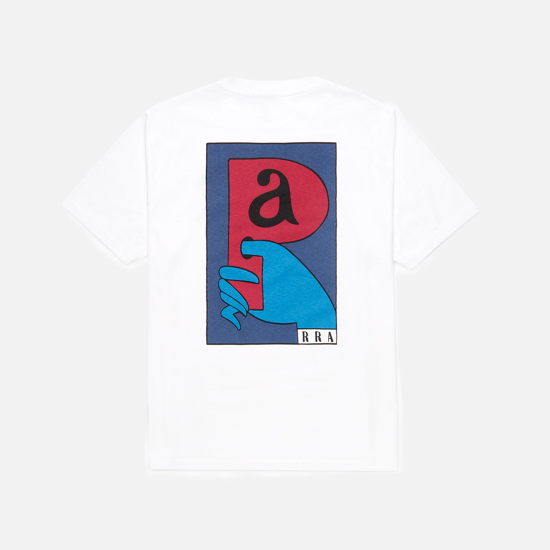 by Parra P Grabber Tee - White
