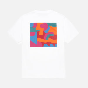 by Parra Abstract Shapes Tee - White