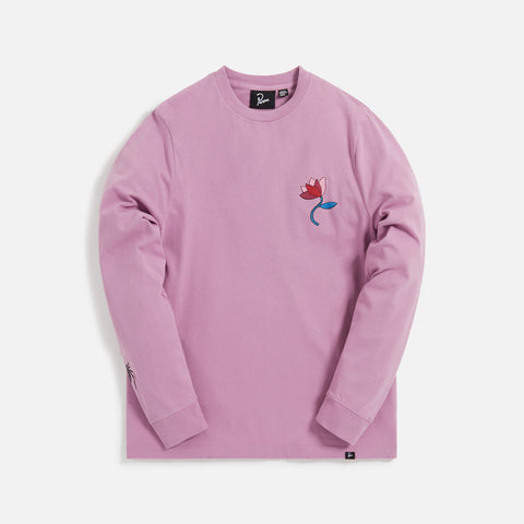 by Parra Cloudy Star Long Sleeve Shirt - Lavender
