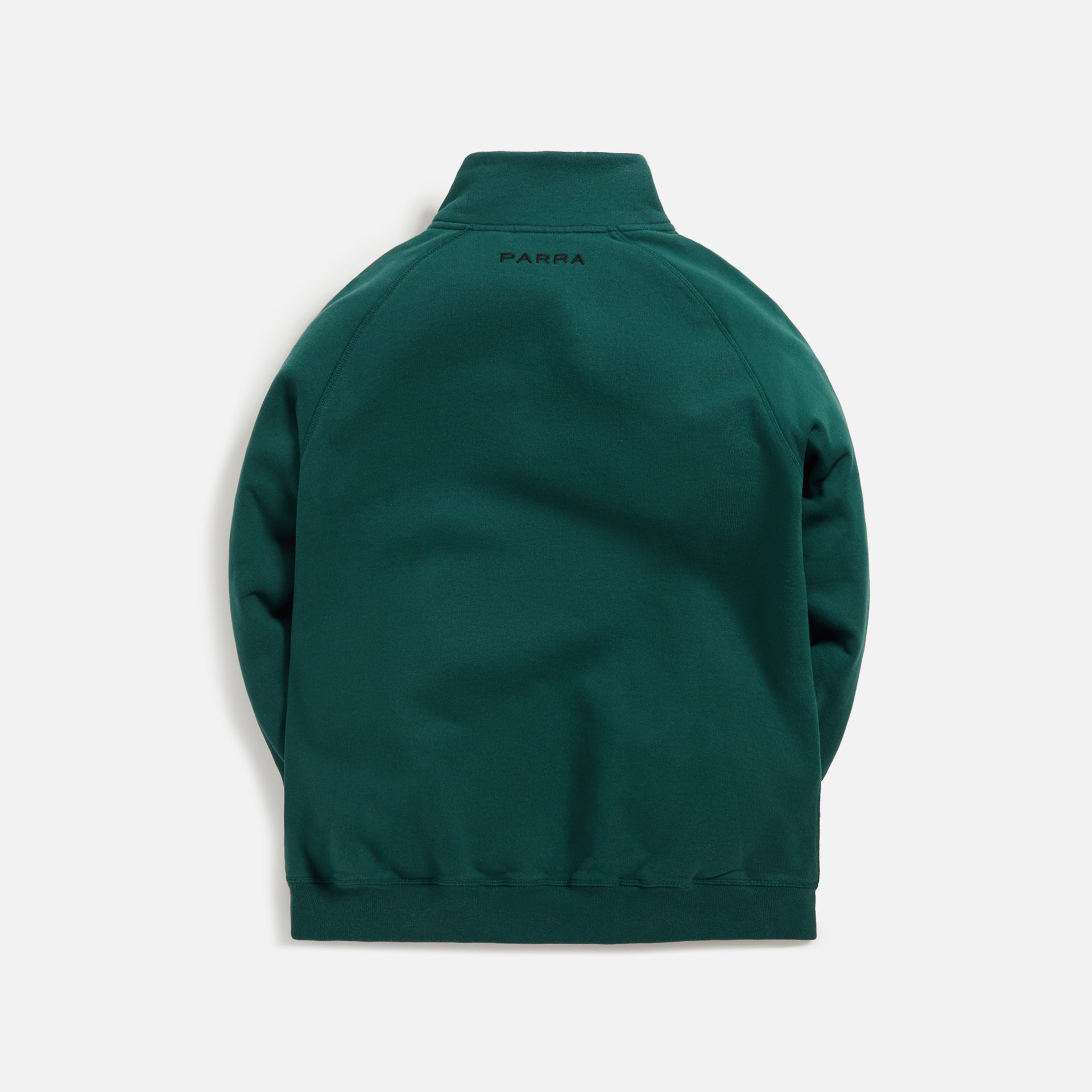 by Parra Life Experience Half Zip Sweatshirt - Pine Green
