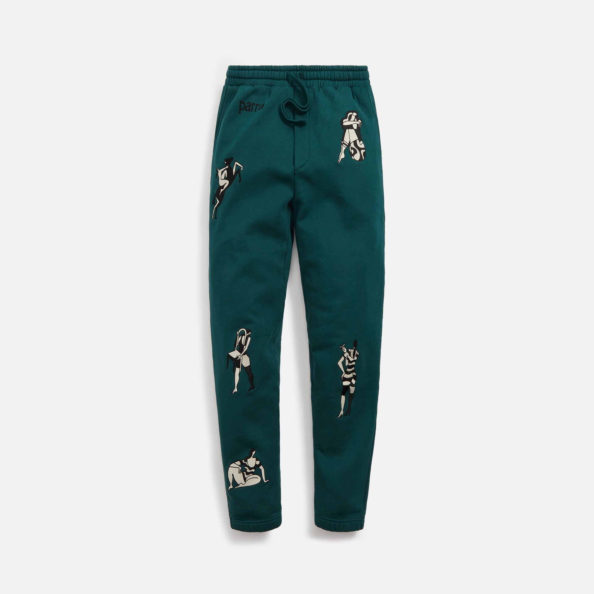 by Parra Life Experience Sweatpants - Pine Green