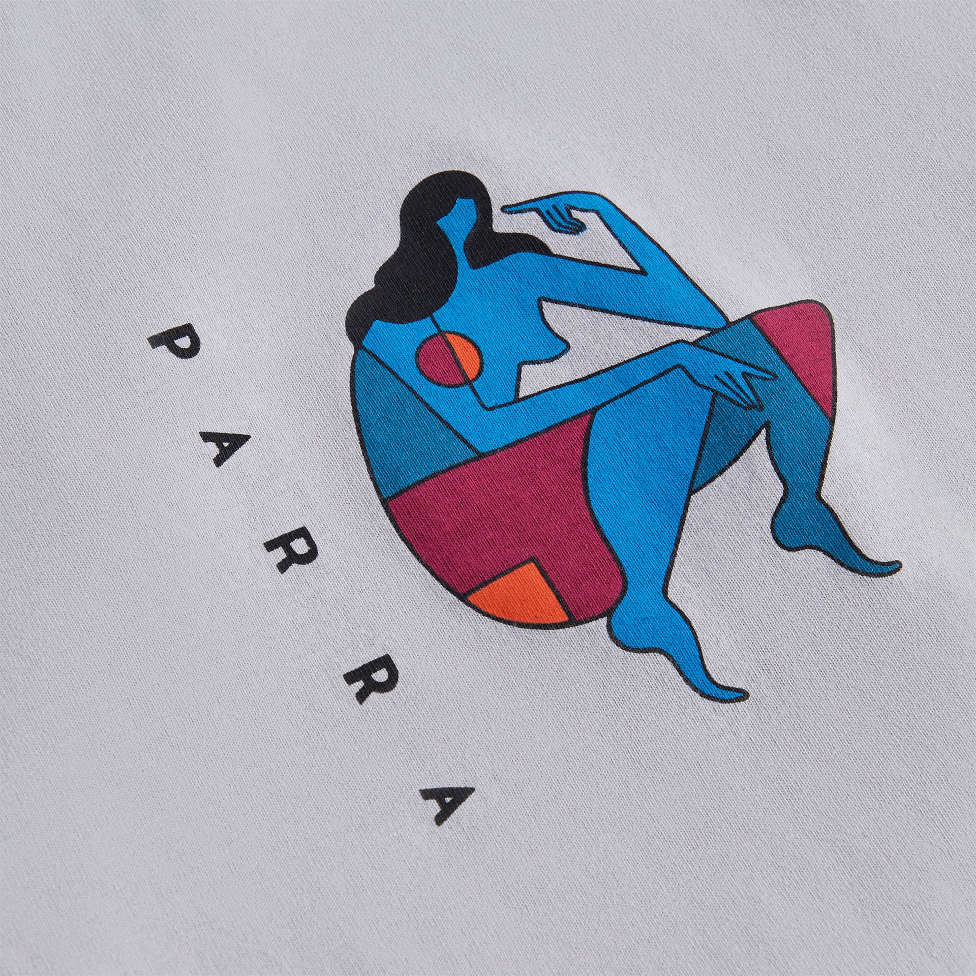 by Parra Down Under Tee - Alloy Grey