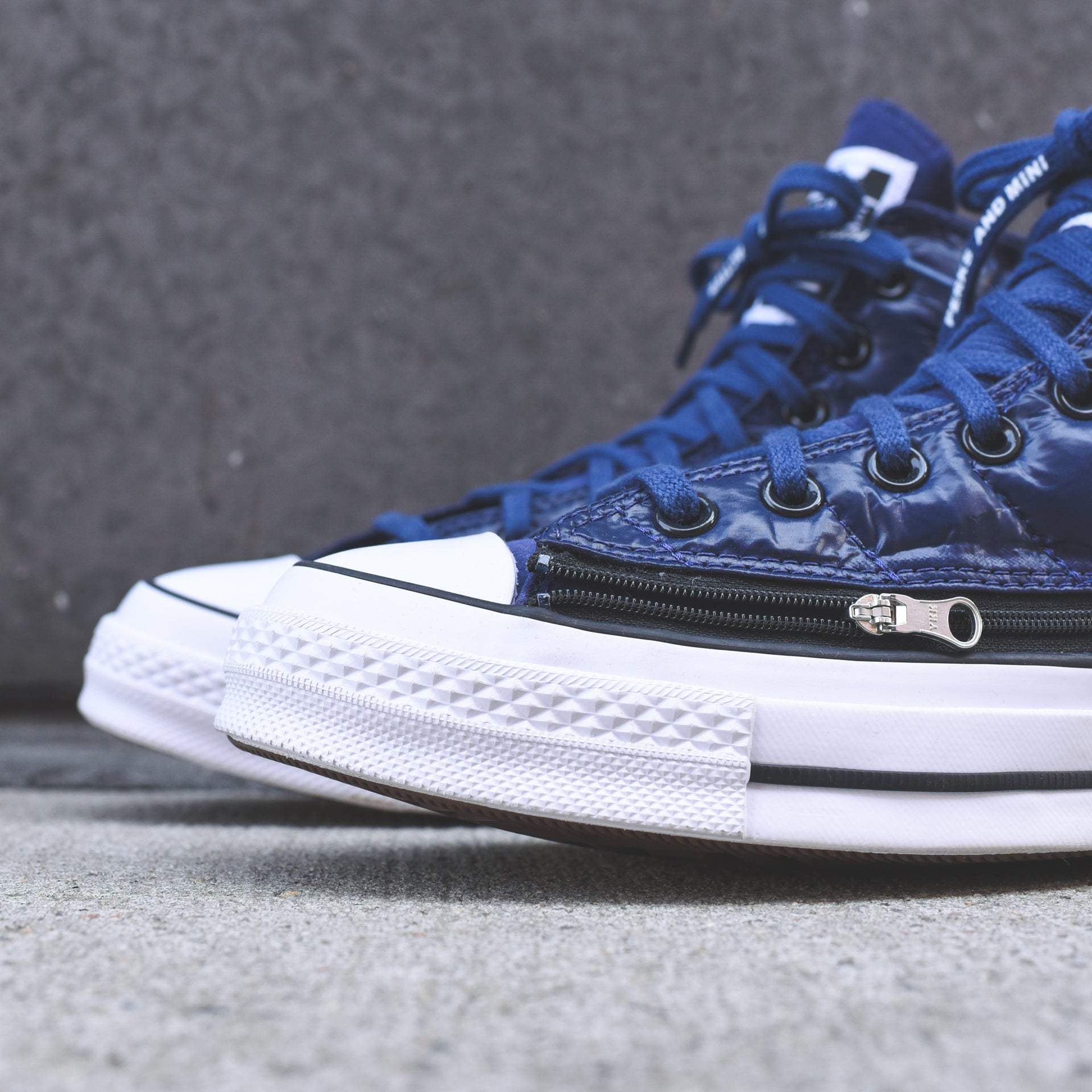 Converse x P.A.M. Chuck 70 High Zip Off - Navy / Black / White