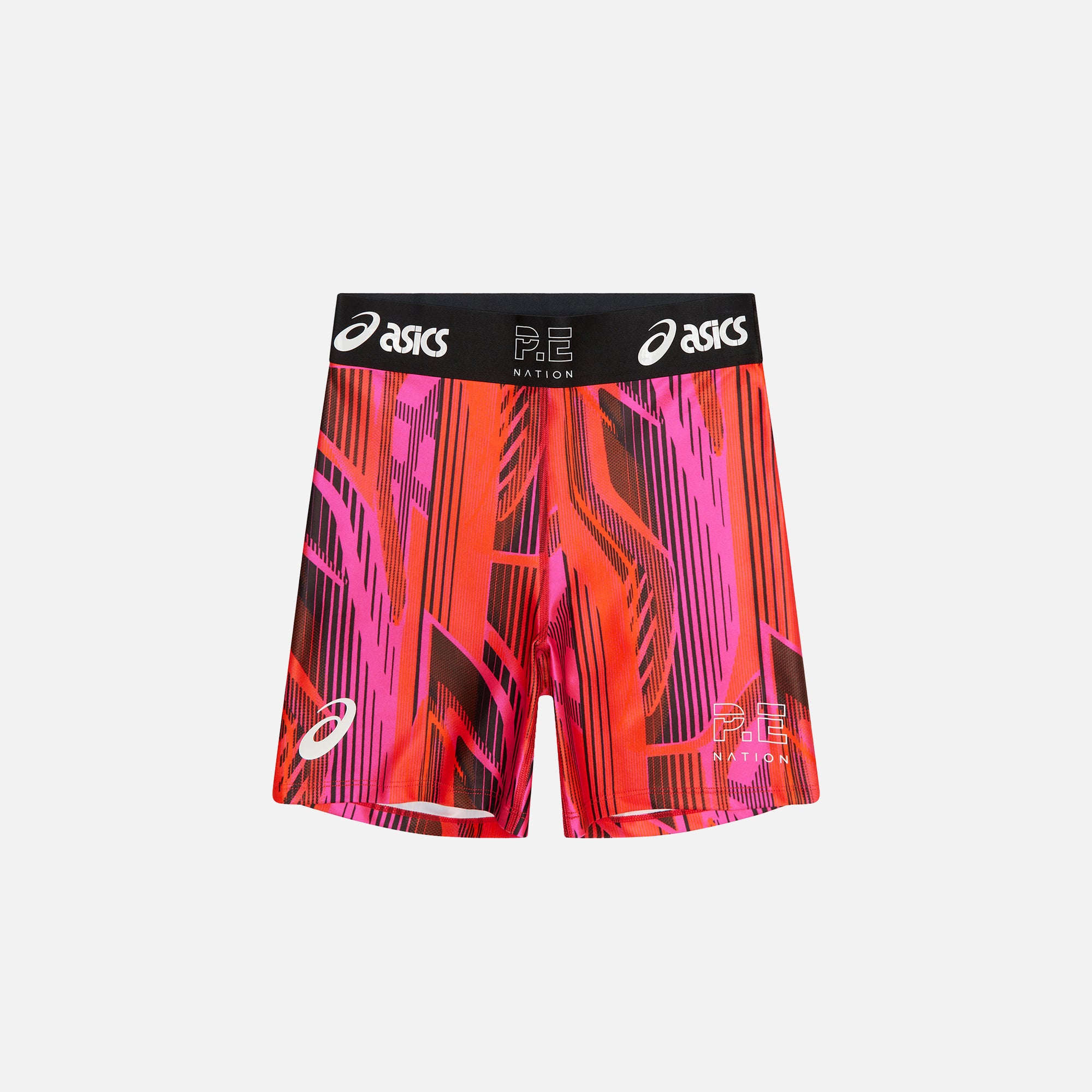 P.E Nation x Asics Persistence Bike Short Asics Print Kith