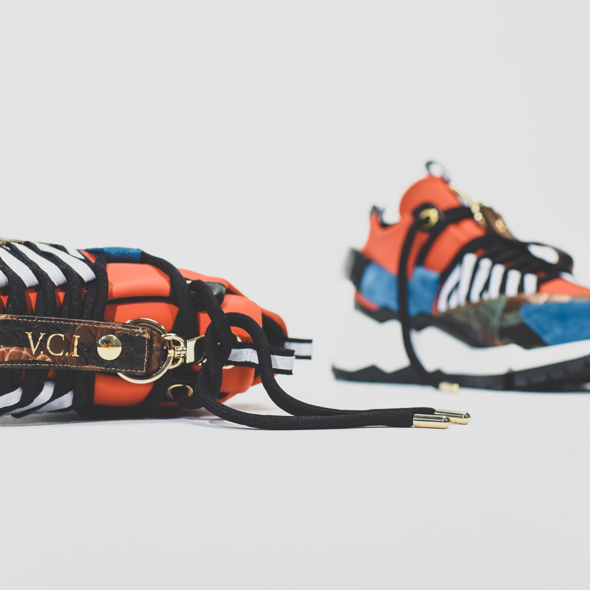 Pierre Hardy x Victor Cruz VC1 SX03 - Multi Brick / Gold