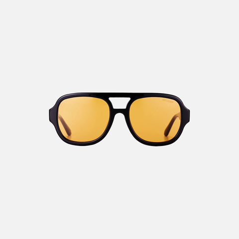 Poppy Lissiman Jimbob Sunglasses - Black / Yellow