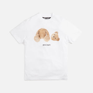 Palm Angels PA Bear Classic Tee - White / Brown