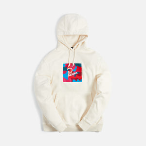 by Parra Abstract Shapes Hooded Sweatshirt - White