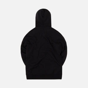 Palm Angels Front Over Logo Hoodie - Black