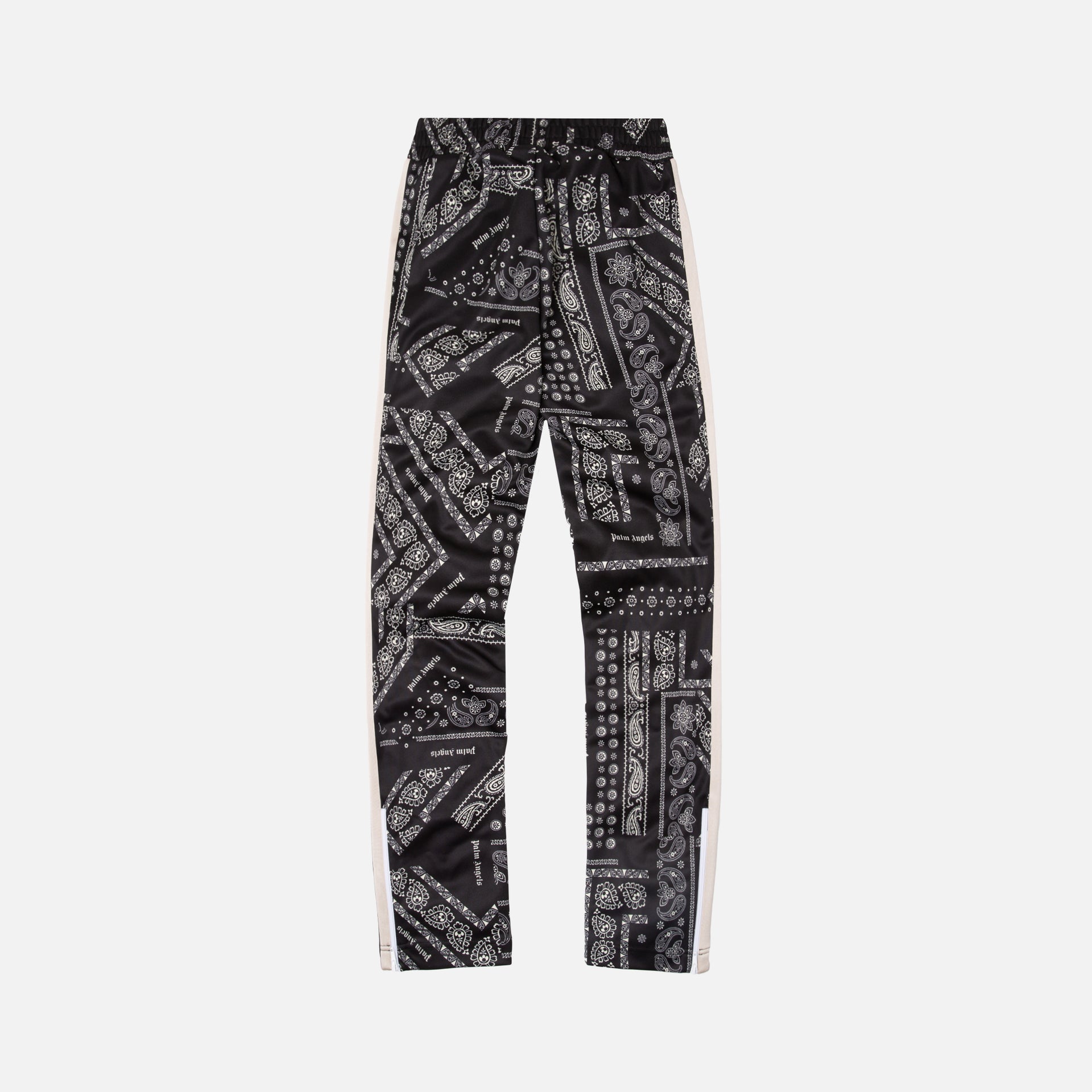 Palm Angels Bandana Classic Track Pants - Black / White