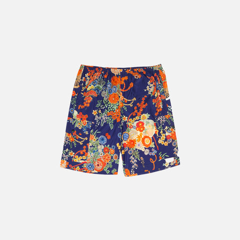 Palm Angels Blooming Swim Shorts - Blue