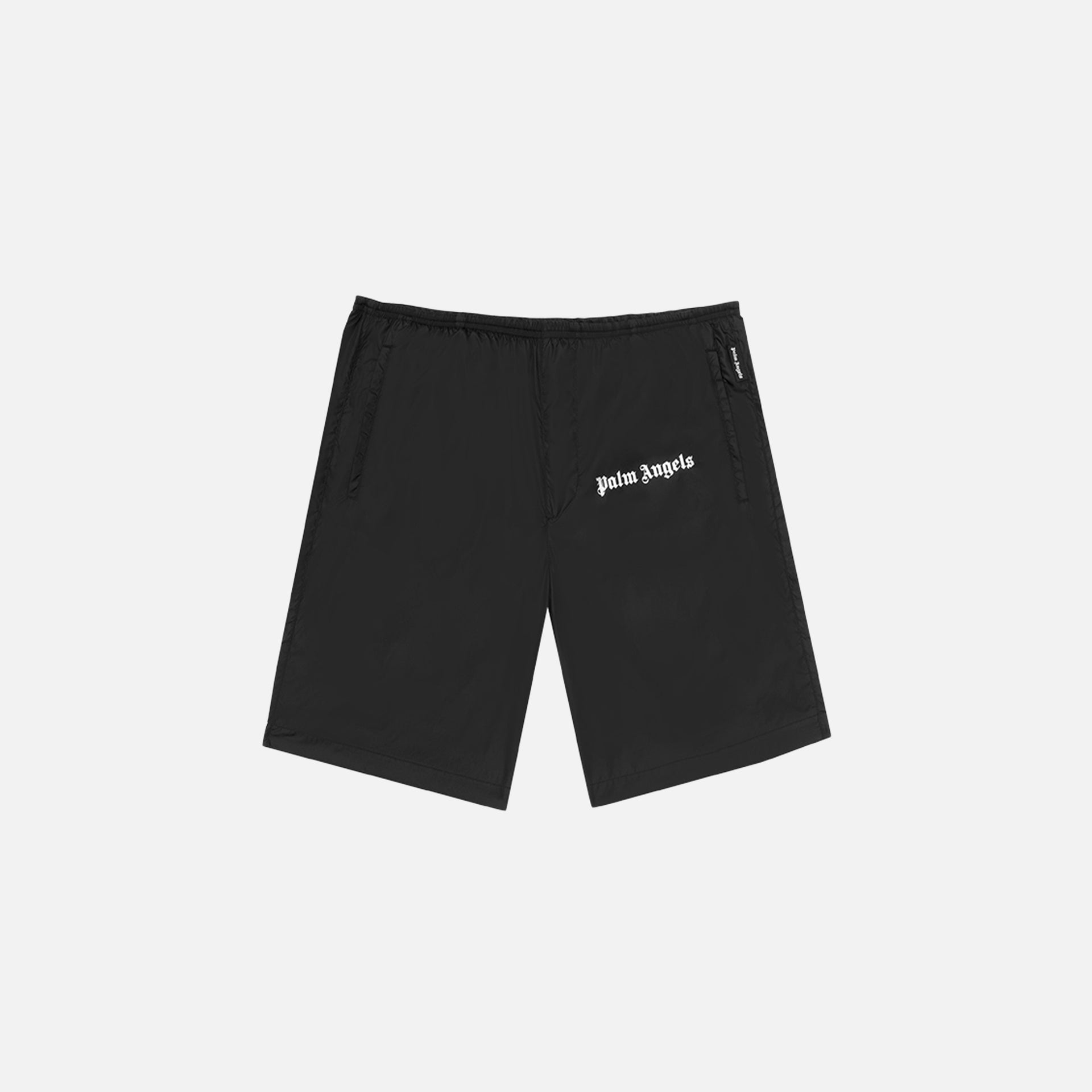 Palm Angels Logo Swim Shorts - Black