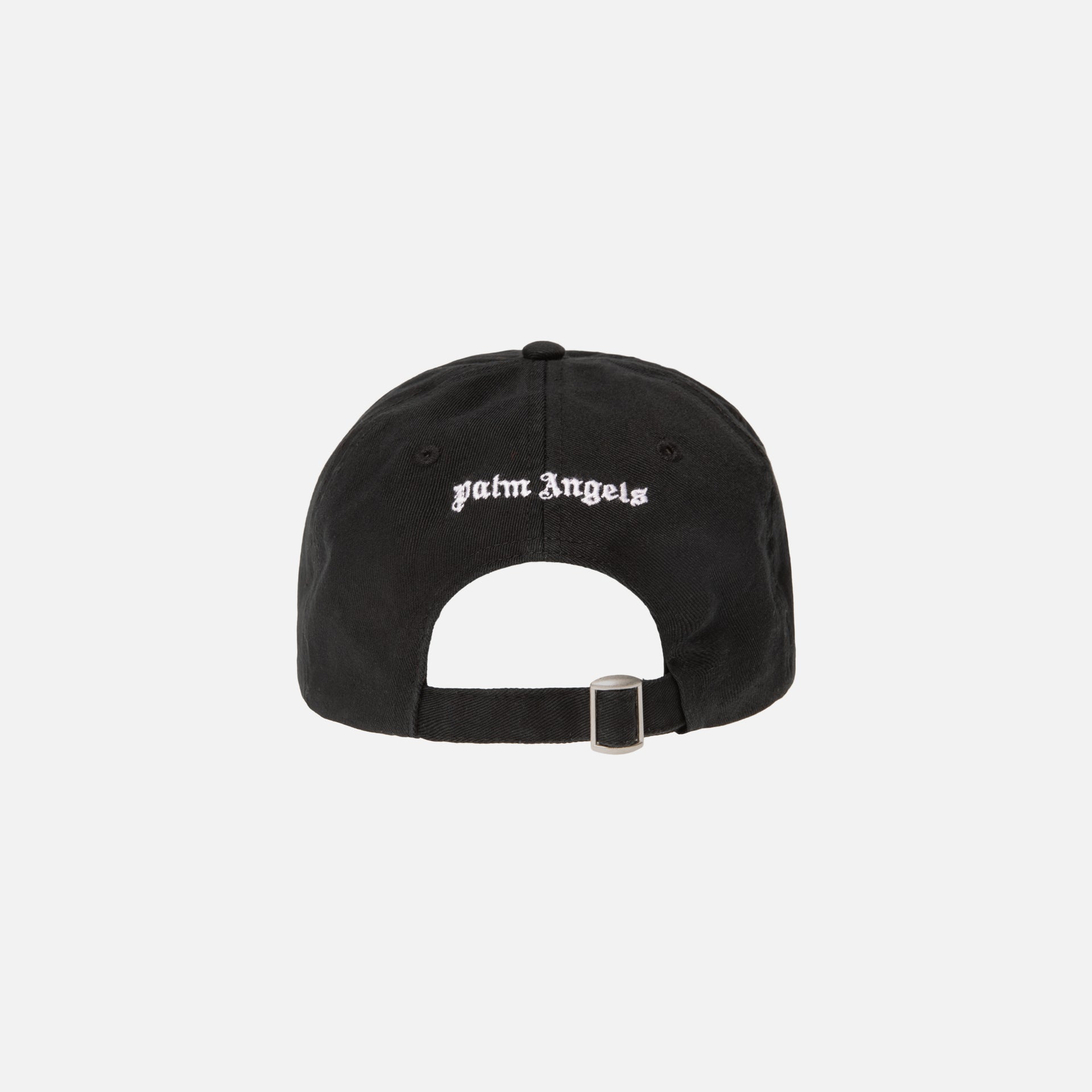 Palm Angels Classic Logo Cap - Black / White