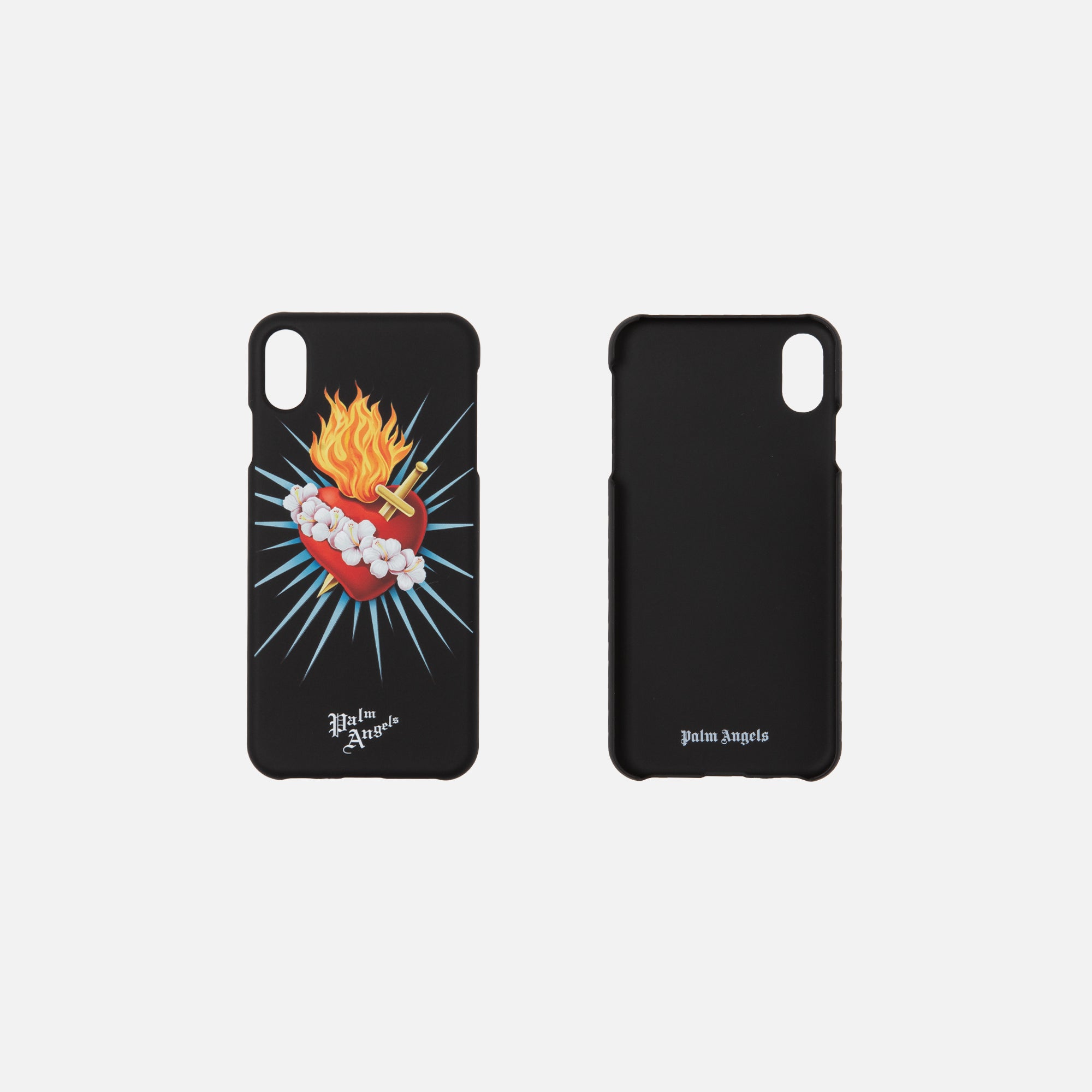 Palm Angels Sacred Heart iPhone Case XS Black Kith