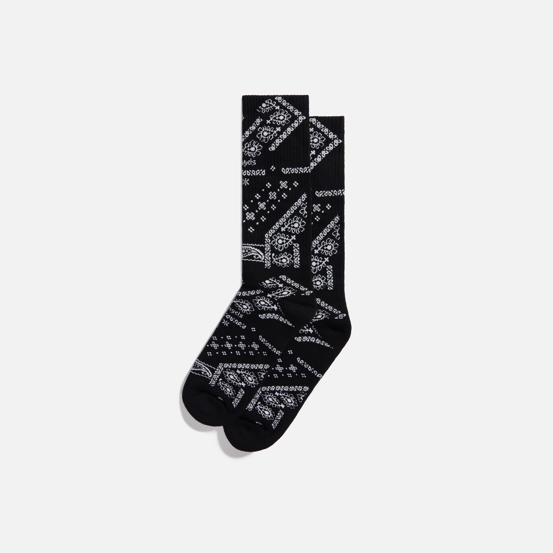 Palm Angels Bandana Socks - Black