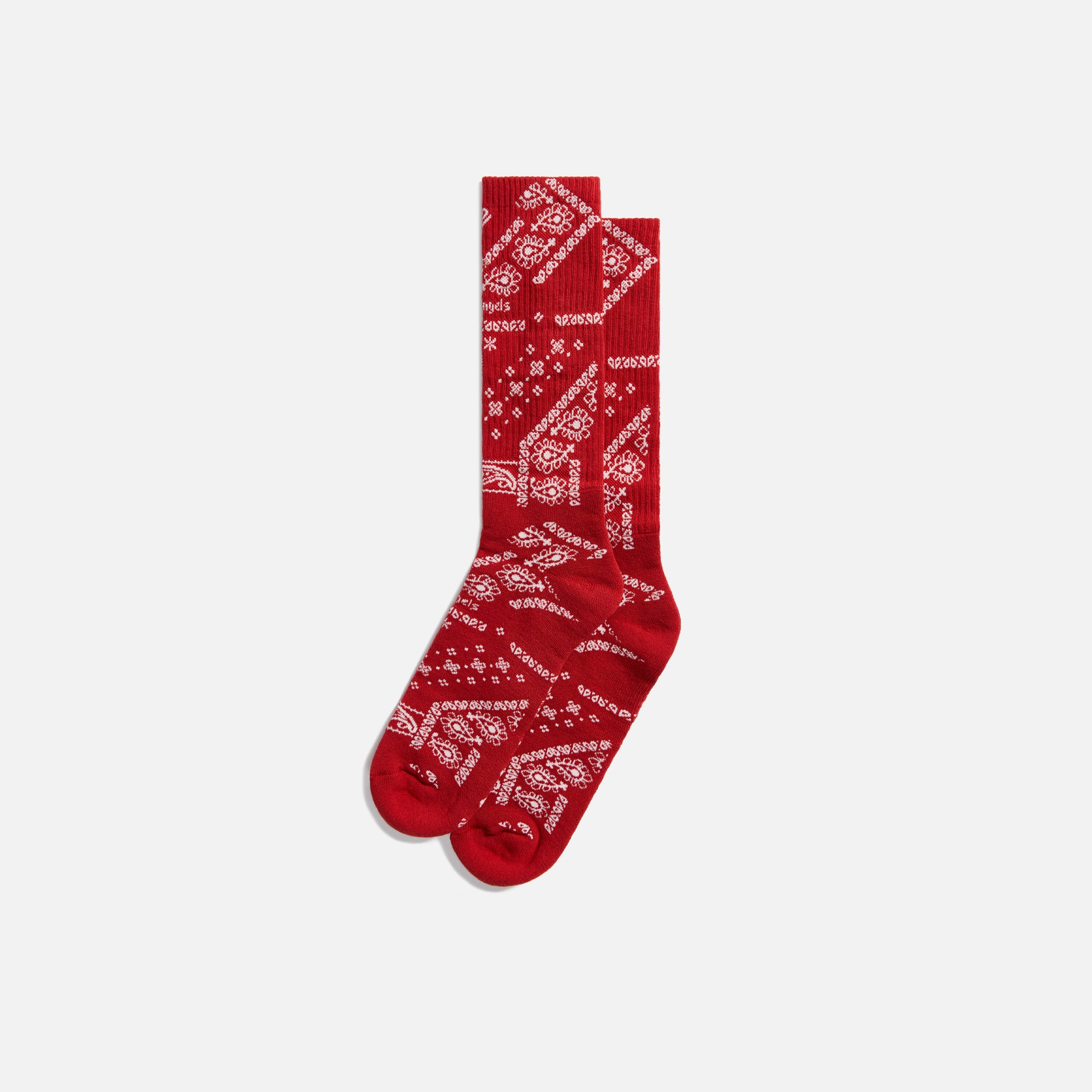 Palm Angels Bandana Socks - Red