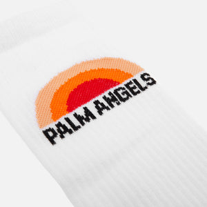 Palm Angels Sunset Socks - White