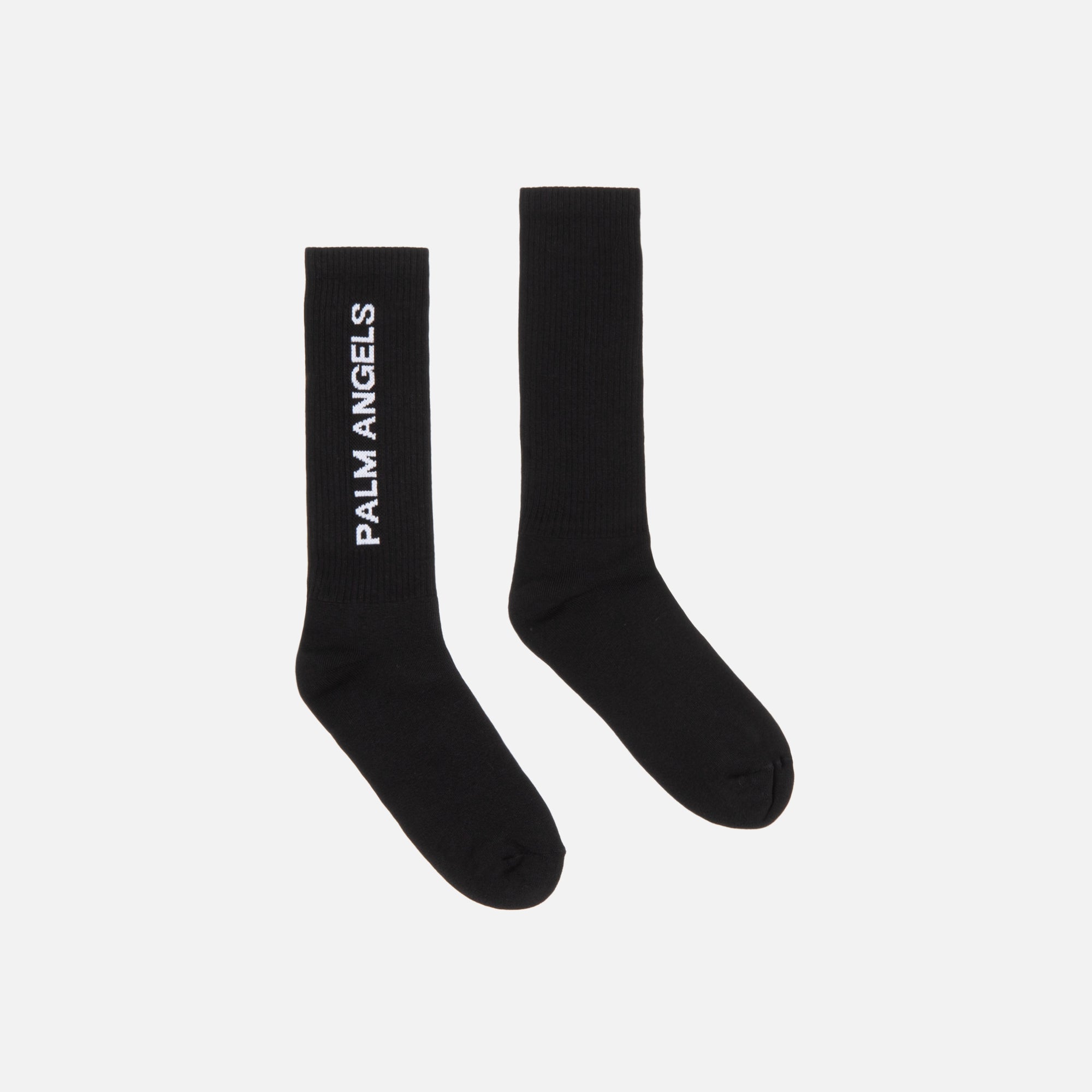 Palm Angels Vertical Logo Socks - Black – Kith