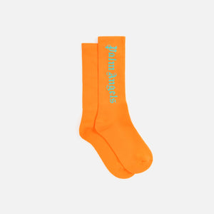 Palm Angels Classic Logo Socks Fluo - Orange