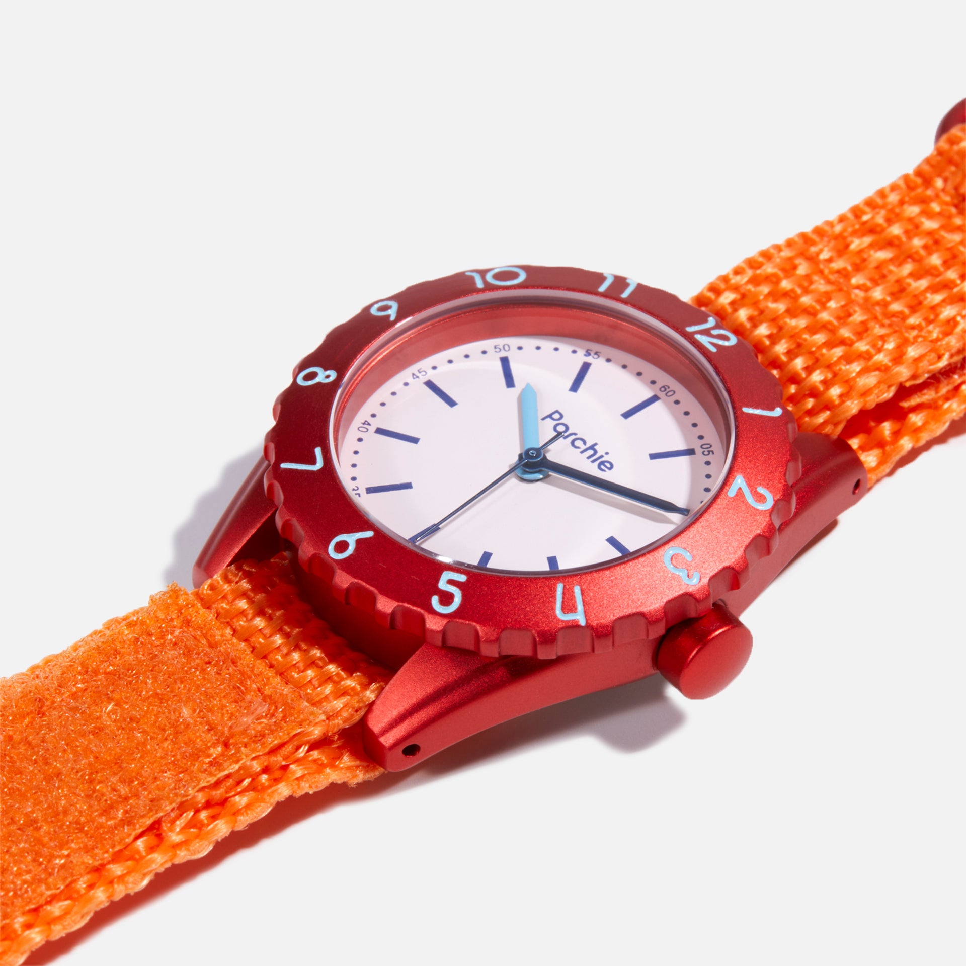 Parchie Kids Hero-Time Watch - Red / Pink / Orange