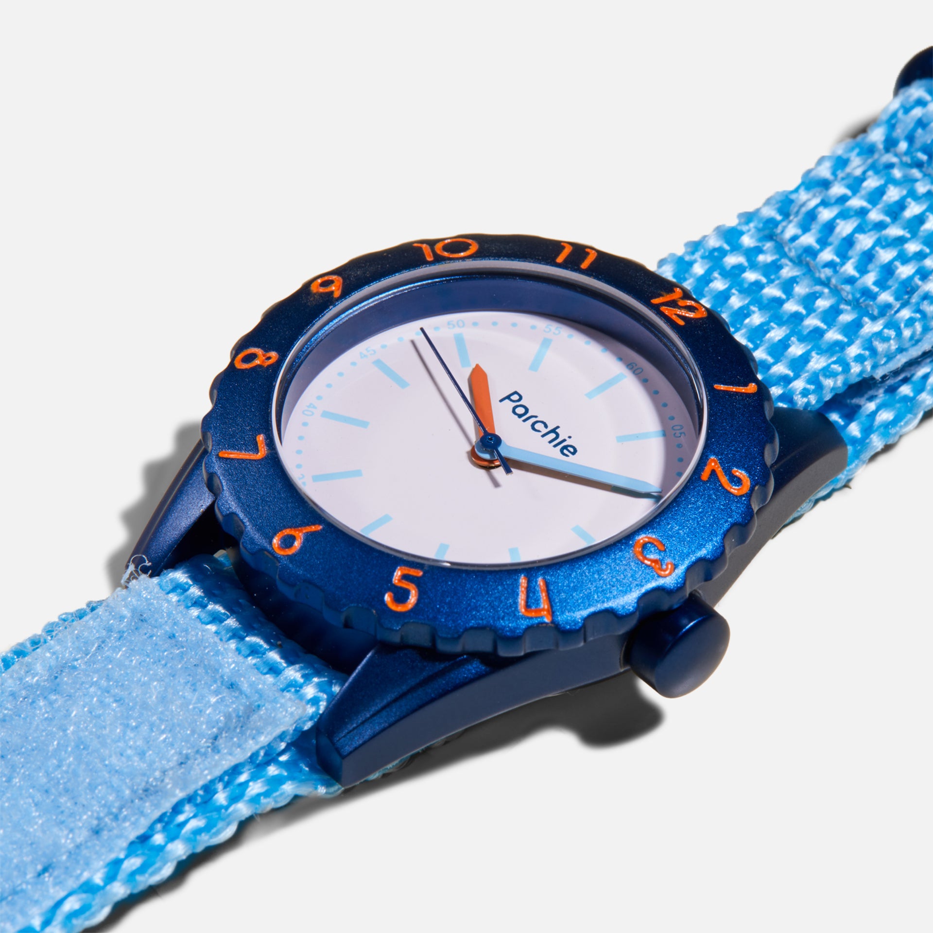 Parchie Me-Time Watch - Blue / Pink / Orange