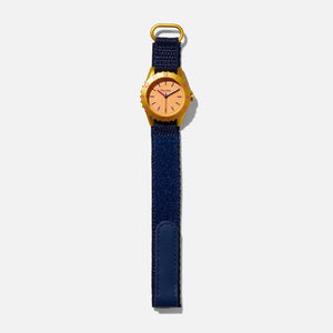 Parchie Space-Time Watch - Yellow / Navy / Orange Sherbert