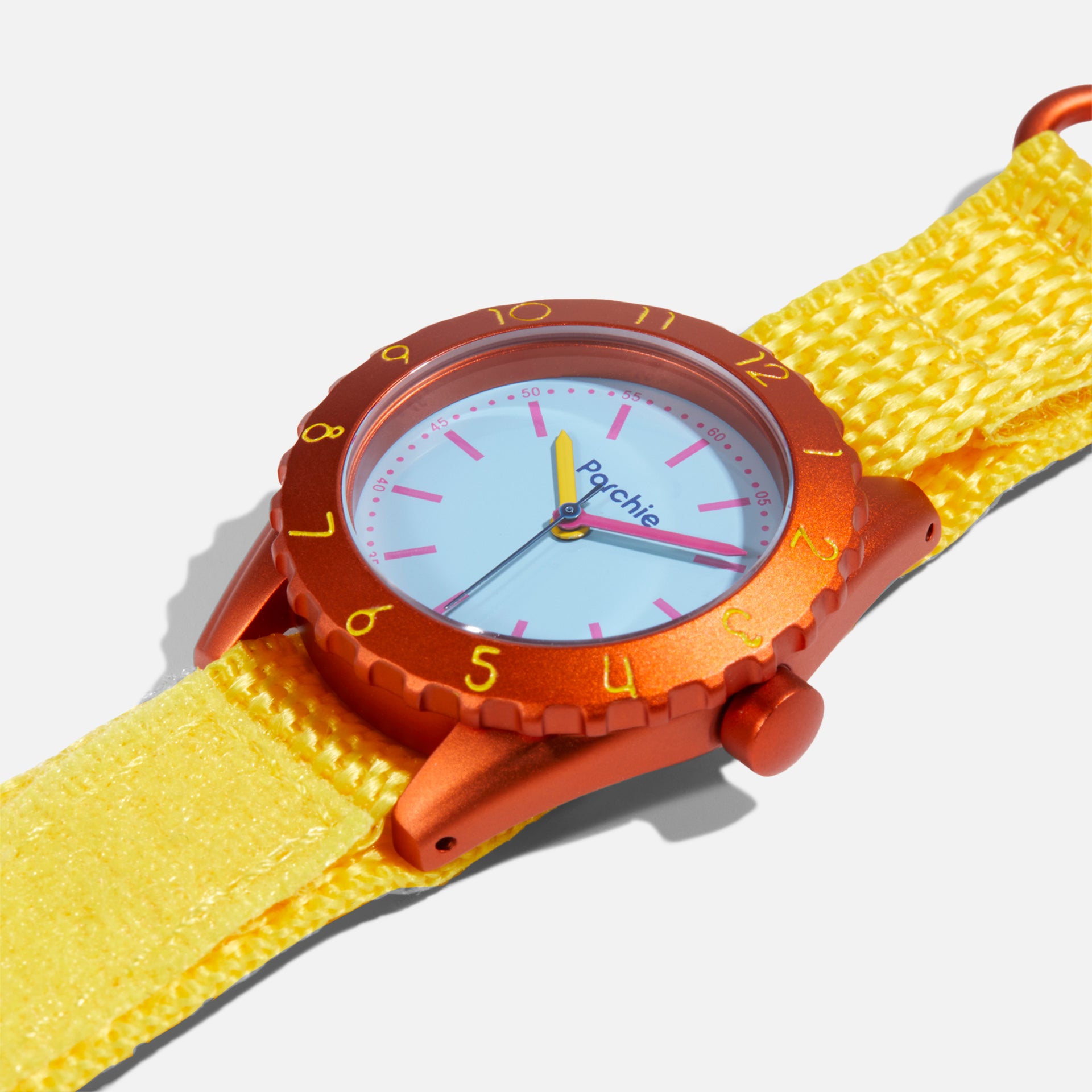 Parchie Sunny-Time Watch - Orange / Light Blue / Yellow