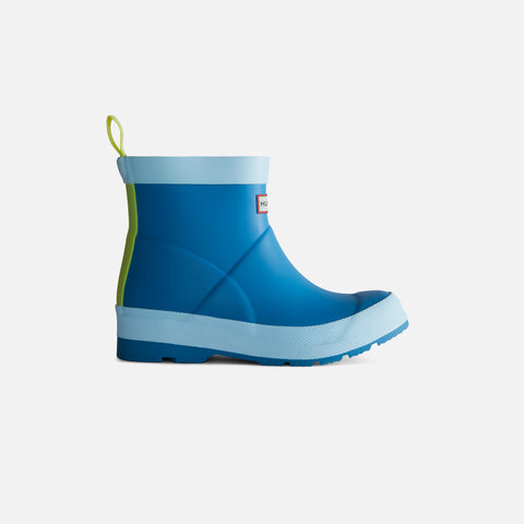 Hunter Big Kids Play Boot - Poolhouse Blue