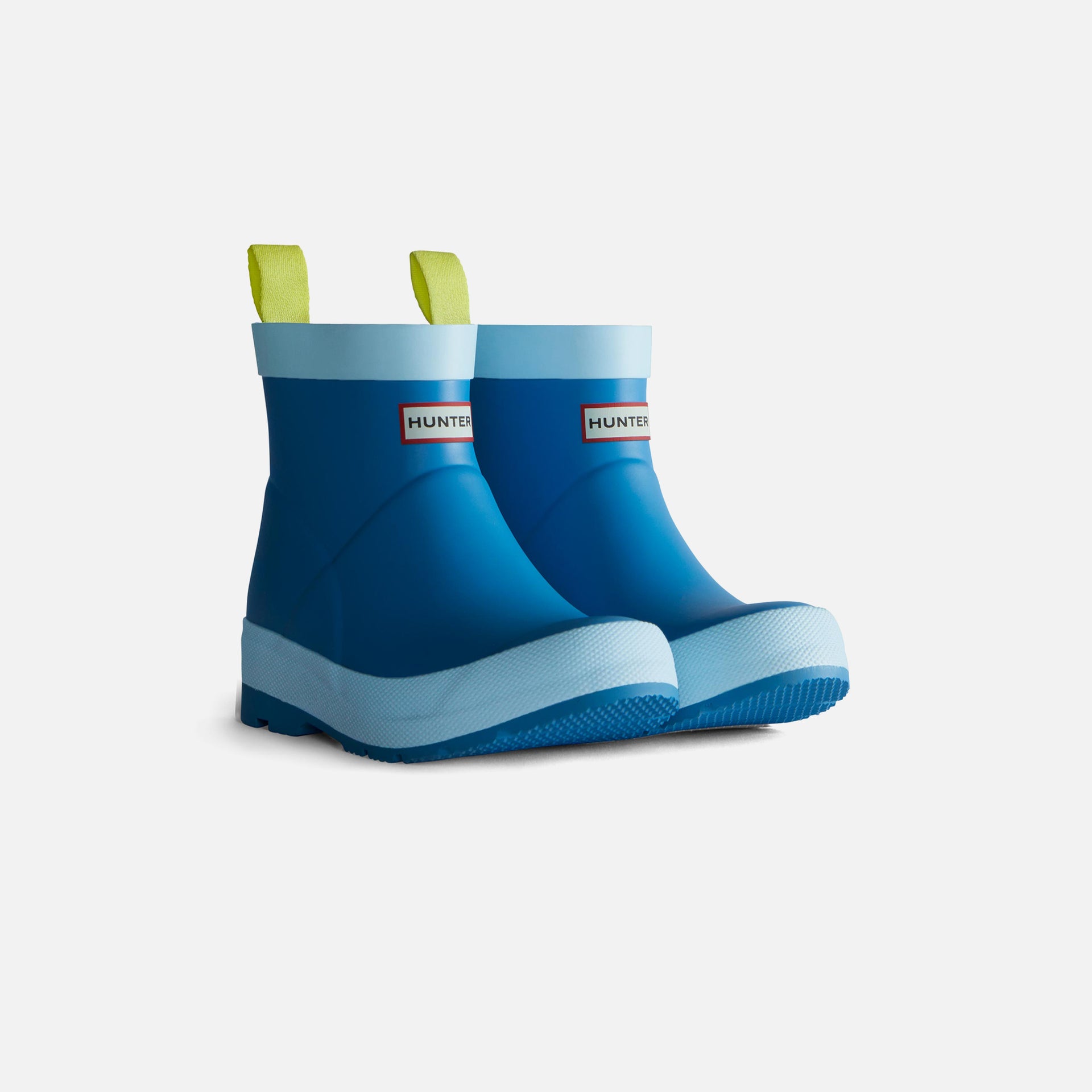 Hunter Big Kids Play Boot - Poolhouse Blue