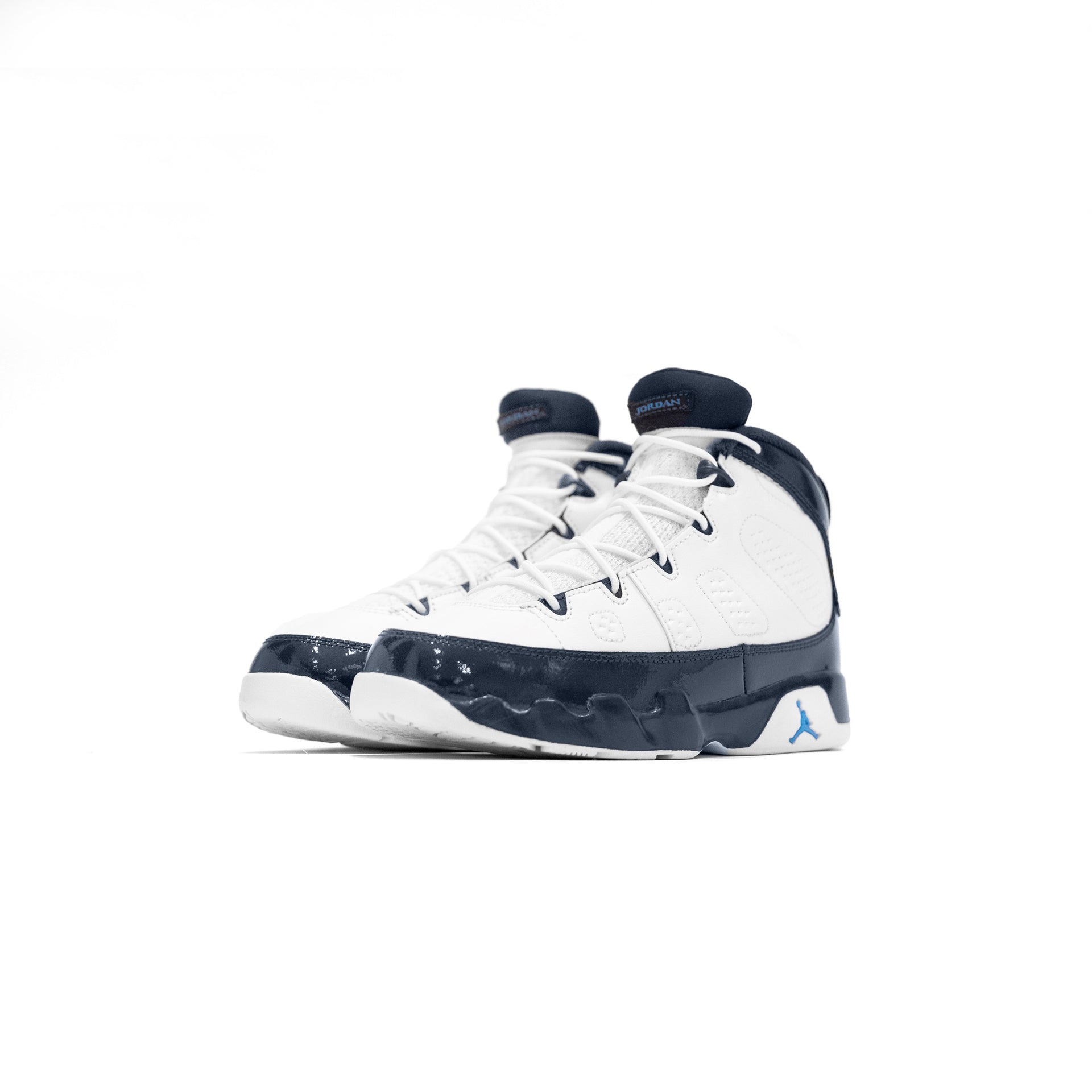 Nike Pre-School Air Jordan 9 Retro - Pearl White / University Blue