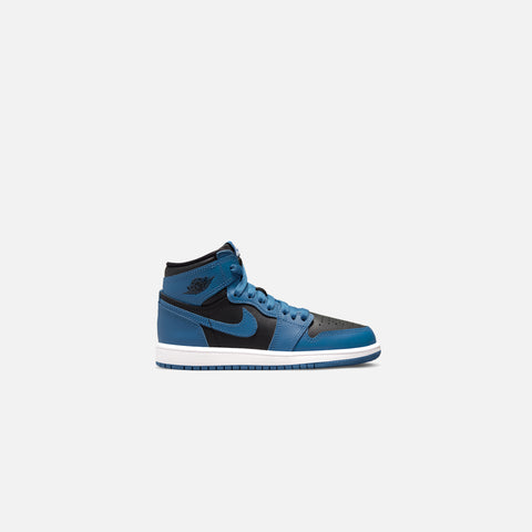 Nike PS Air Jordan 1 Retro High OG - Dark Marina Blue / Black / White