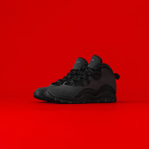 Nike Pre-School Air Jordan 10 Retro - Dark Shadow / True Red Black