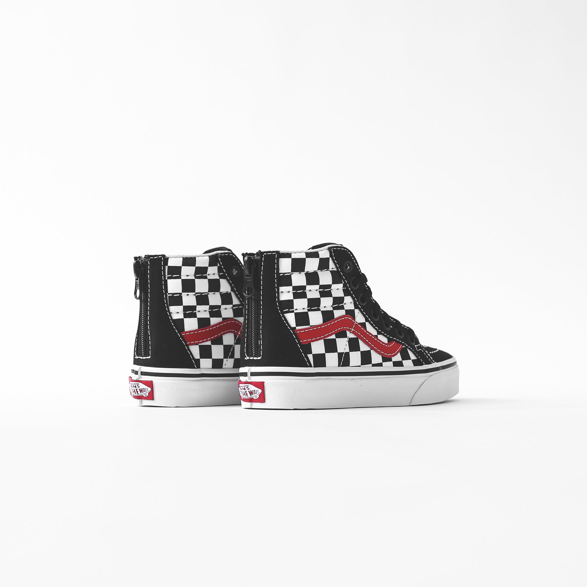 Vans Kids Sk8-Hi Zip - Black / Red